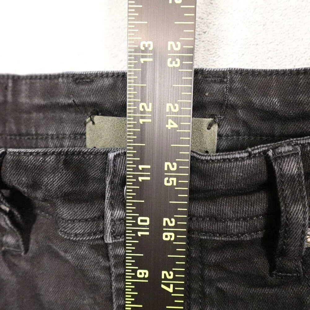 Chronic jeans skinny men's 33 black‎ denim button fly